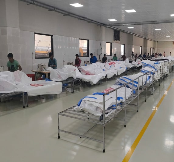 FIBC clean room facility