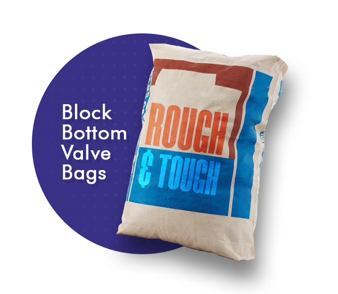 Block Bottom Valve Bags