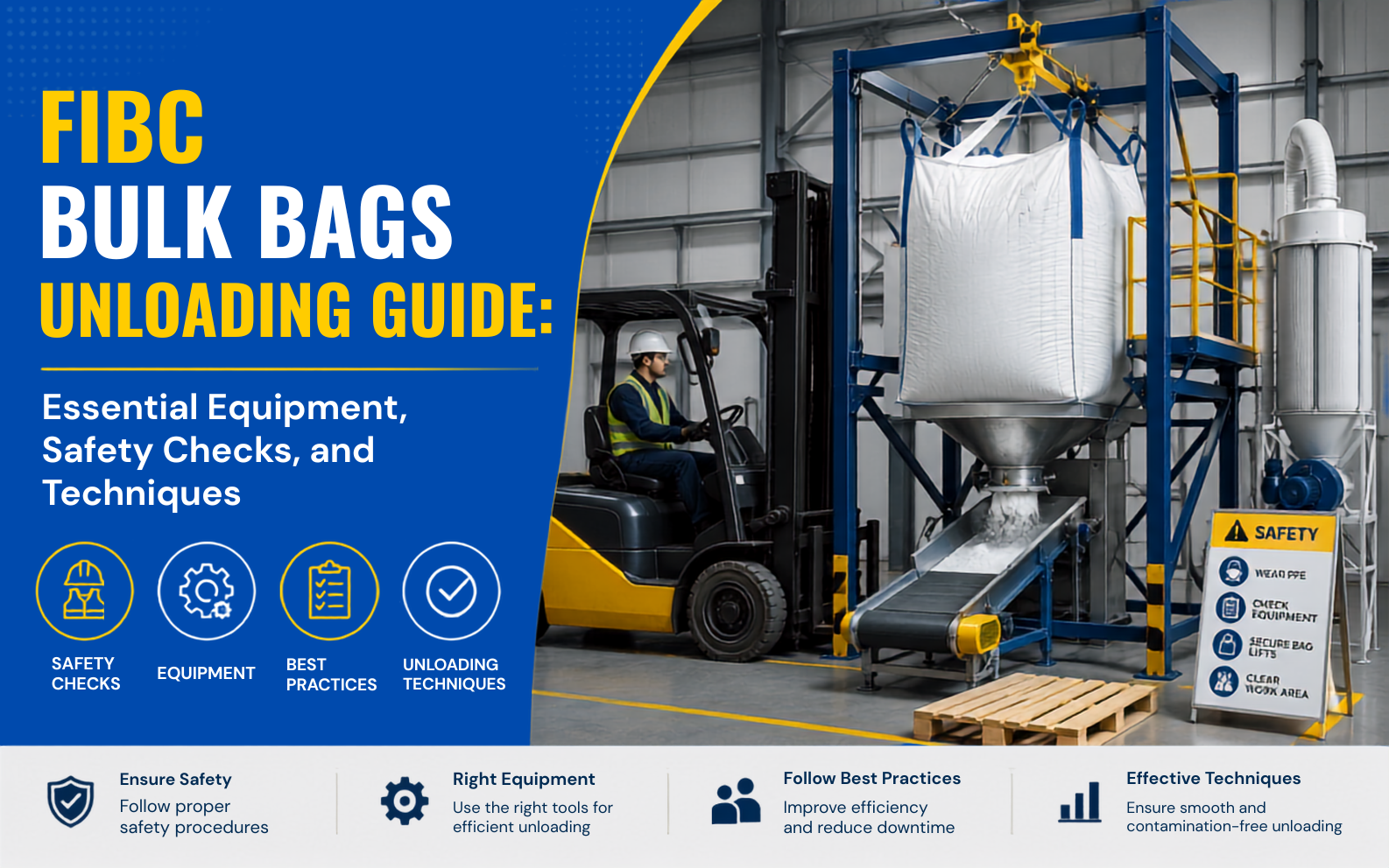fibc bulk bags unloading